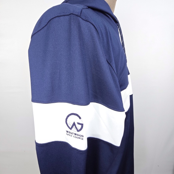 PUMA MATTR Colorblock Golf Hoodie Fast Drying Breathable Pullover Mens Large - Picture 4 of 8